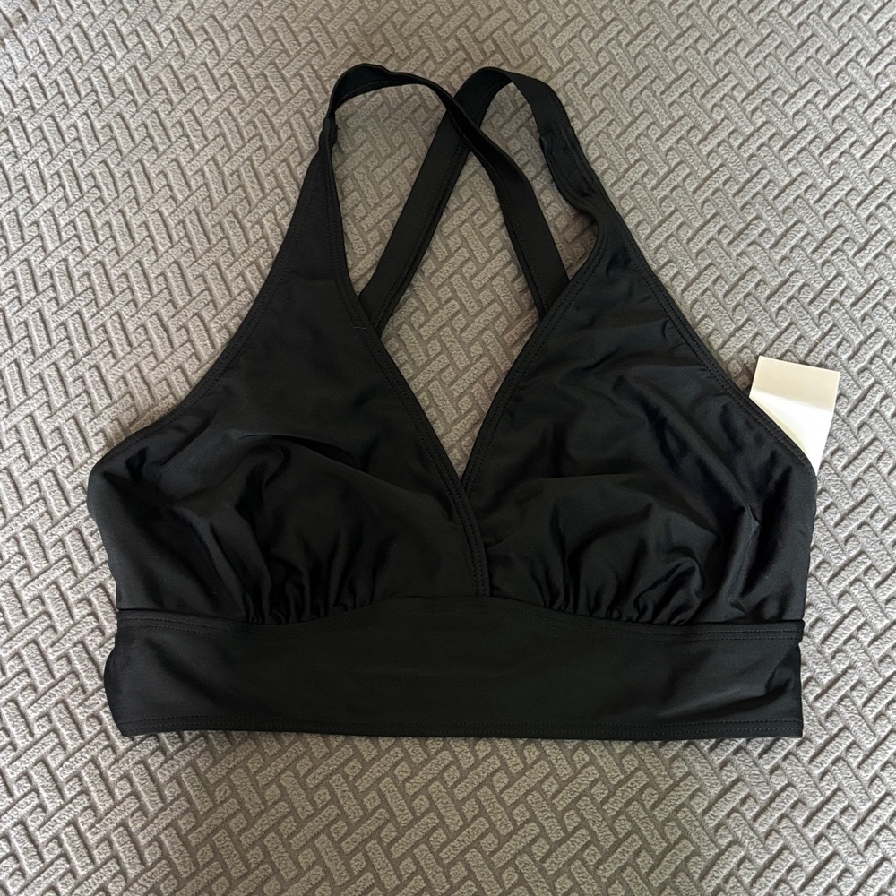 Elegant Black Women's Halter Bralette